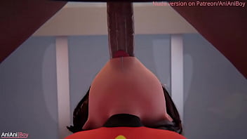 Preview 3 of En Yeni Trk2 - AniAniBoy - Mrs. Incredible takes BBC