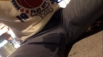 Preview 1 of Anime Pornl Dbz - Selfpissing next to busy shopping       street