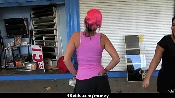 Preview 3 of Desi Dirty Panty - Hottie gets naked and has sex in public for cash 17