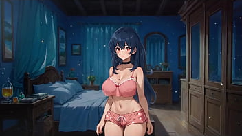 Preview 1 of Two Boys Sex Xxxx With Daughter - Bluring the walls [ ROMANCE Hentai Game ] Ep.6 wet dreams with HORNY CROWD on the BEACH !