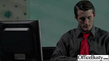 Preview 1 of Latest Nelliwood - (mercedes carrera) Sexy Busty Office Girl Bang Hardcore Style video-24