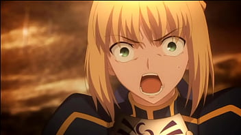 Preview 1 of Fu Ny Fail - Saber Full Puta&ccedil_a Enfiou a Excalibur No Cu e Veja No Que Deu