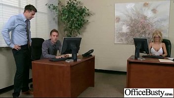 Preview 1 of Moms Want Youthful Dick - (kayla kayden) Big Tits Office Slut Girl Get Hard Style Nailed video-22