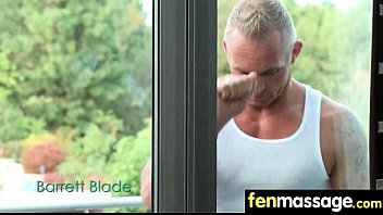 Preview 1 of Porn German Shared Becore - Sexy babe is massaged and fucked by her masseur 17