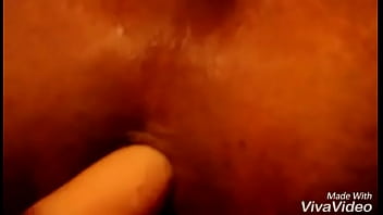 Preview 1 of Ebony Sits On Her Dildo - XiaoYing Video 1468916334979