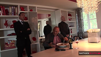 Preview 2 of Czech Wife Swap Foursome - Yes Boss Put It In My Ass!