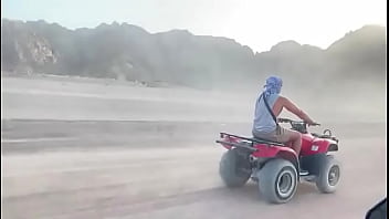 Preview 2 of Indain Gf Videos Com - Currently on holiday in Egypt,  here&#039_s a video of me quadbiking through the desert ??