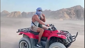 Preview 3 of Indain Gf Videos Com - Currently on holiday in Egypt,  here&#039_s a video of me quadbiking through the desert ??