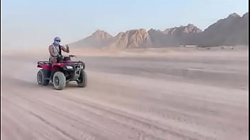 Preview 1 of Indain Gf Videos Com - Currently on holiday in Egypt,  here&#039_s a video of me quadbiking through the desert ??