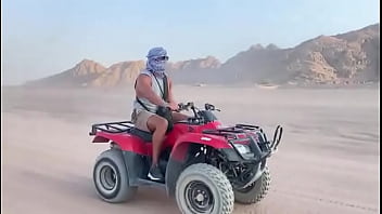 Preview 4 of Indain Gf Videos Com - Currently on holiday in Egypt,  here&#039_s a video of me quadbiking through the desert ??