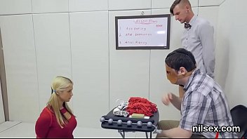 Preview 3 of Sex Noeli - Horny teen was taken in anal assylum for harsh therapy