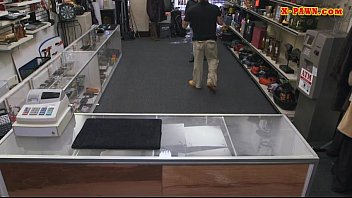 Preview 1 of Ashley Adams Step Mom - Customers wife pounded at the pawnshop
