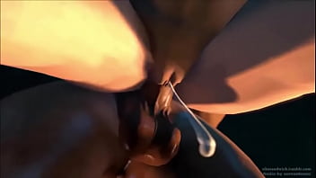 Preview 4 of Monster Virgins - Windrunner special move at night