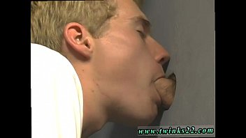 Preview 4 of A Boy Bang By Girls - Emo boys gay huge cocks The glory hole cage is back!