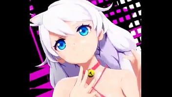 Preview 2 of Momsexx Son - kiana kaslana pink cat mmd
