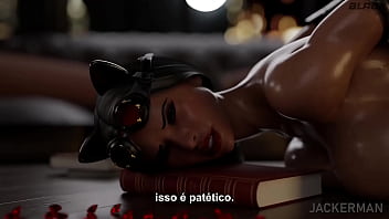 Preview 2 of Ast Time Sex - Selina&#039_s Submission - jackerman [LEGENDADO PT-BR]