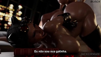 Preview 3 of Ast Time Sex - Selina&#039_s Submission - jackerman [LEGENDADO PT-BR]