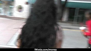 Preview 1 of Pesian - Sexy teen nails her butt on hard dick for cash 4