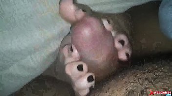Preview 2 of Aliyan Tailer - Couple footjob cuming in the webcam
