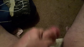 Preview 3 of 3gp Lq Videos - Stroking my th8ck bald cock