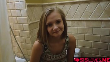 Preview 1 of Couple Strip On Stage - Paisley Brooks taking that big cock all in