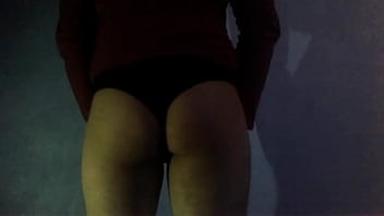 Preview 2 of Nurs Uniform - Mostrando mi culo