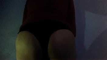 Preview 3 of Nurs Uniform - Mostrando mi culo