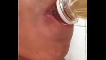 Preview 2 of Annemleri Tecavz - Dog drinks pee