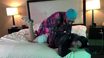 Preview 4 of Fill Hd China Video - Rapper Fucks Sexy Trans Woman Doggystyle