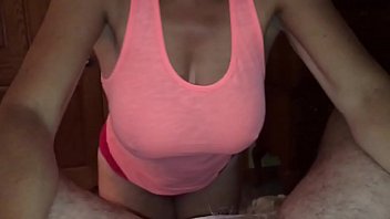 Preview 3 of Xes Girl - Big-tits wife with 36FF&#039_s craves mouthful of cum