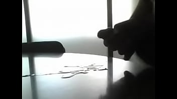 Preview 3 of Heimlich Wc - My cock on the meeting table at the office