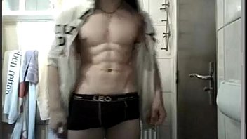 Preview 3 of Mom Kilk - Nice boy show his abbs