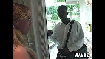 Preview 1 of Sis Tar Xxx - white girl Roxi fucks religious black guy