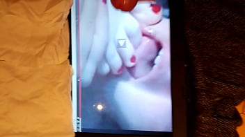 Preview 3 of Oops Sorry Wrong Pussy - small hairy cock coming for Sharon987and her delectable toes