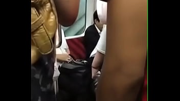 Preview 2 of Hornny Vs Milf - crazy japanese women in train