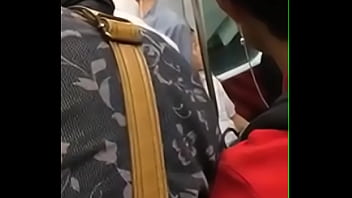 Preview 4 of Hornny Vs Milf - crazy japanese women in train