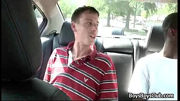 Preview 3 of Forced Pussy Filled Teen - BlacksOnBoys - Black Muscular Gay Dude Gucks White Twink 11