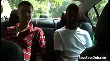 Preview 4 of Forced Pussy Filled Teen - BlacksOnBoys - Black Muscular Gay Dude Gucks White Twink 11
