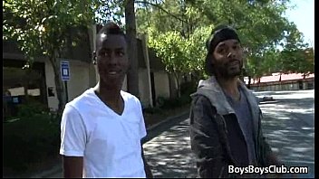 Preview 1 of Sexy Uncensored Anime - BlacksOnBoys - Black Muscular Gay Dude Gucks White Twink 09