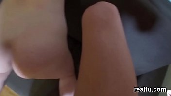 Preview 4 of Amicie - Fantastic czech teenie is tempted in the shopping centre and rode in pov
