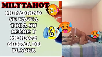 Preview 1 of Penis Great Xxx - PADRINO Y AHIJADA TIENEN SEXO Y LA LLENA DE LECHE Y TERMINA PRE&Ntilde_ANDOLA
