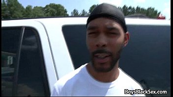 Preview 1 of Real Mom Sr - Blacks On Boys - Interracial Hardcore Gay Fuck Video 07