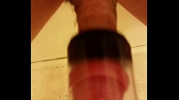 Preview 4 of Sri Lanka 18 Yrs - Straight TX man pumps penis with tube