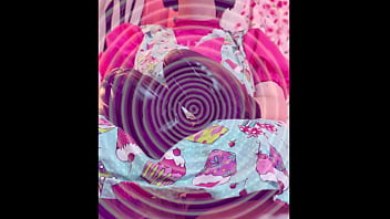 Preview 1 of Adrienn Roka - Bambi IQ lock with slideshow of Miss Lacy Duval