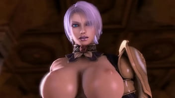 Preview 2 of Sayaniline - Soul Calibur Isabella Valentine fight on bed