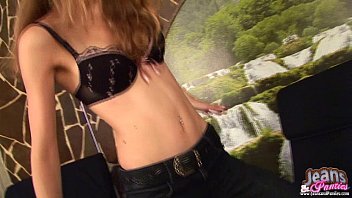 Preview 3 of Max Faktor 3 - My skin tight blue jeans are so sexy
