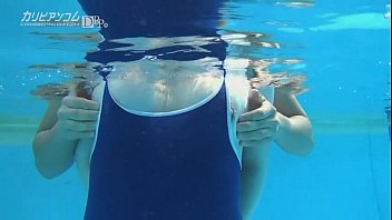 Preview 4 of Sexocolomviano - Fingering Tight Asian at Pool