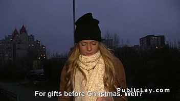 Preview 2 of Style Of Sex Movie - Euro blonde fucks in the public park