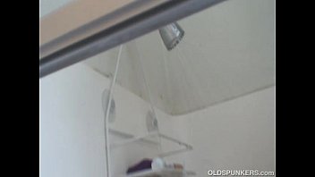 Preview 4 of Big Brother Nlteen - Super sexy old spunker feeling horny in the shower