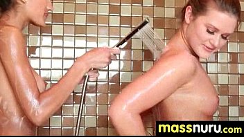 Preview 1 of Singapore Mms Videos - Nuru Massage Ends with a Hot Shower Fuck 5